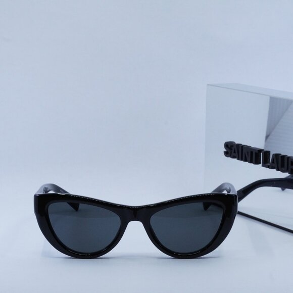 FINAL PRICE NEW SAINT LAURENT SL676 001 BLACK SUNGLASSES - Picture 2 of 9